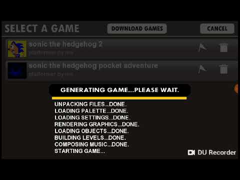 Sonic the hedgehog pocket adventure gameplay by me