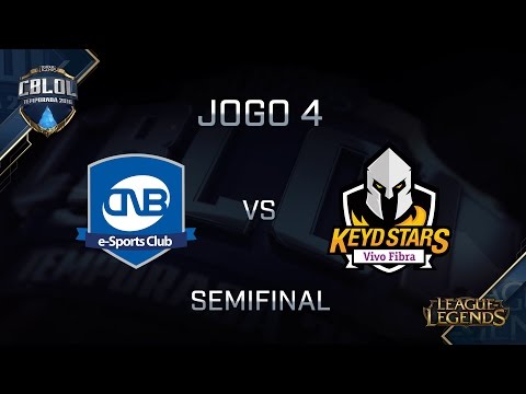 CNB x Keyd (Semi - Jogo 4) CBLoL 2016 - 2ª Etapa