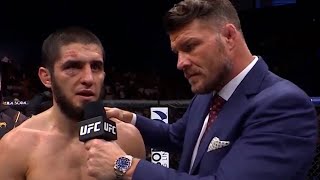 Islam Makhachev Octagon Interview  UFC 284