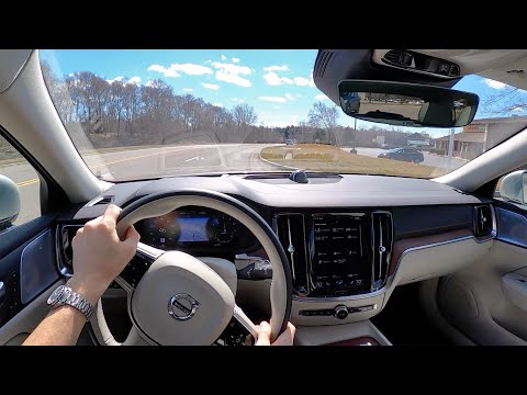 2020 Volvo V60 Cross Country T5 AWD - POV Driving Impressions