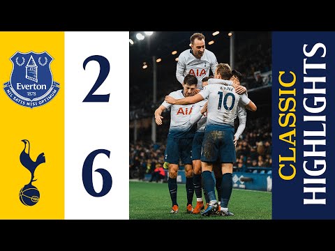 Everton 2-6 Tottenham Hotspur | Classic Premier League Highlights