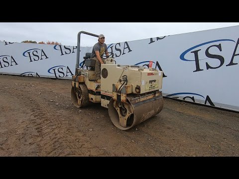 Lot 1192: Ingersoll Rand DD22 Double Drum Roller Will Be Sold At Auction!