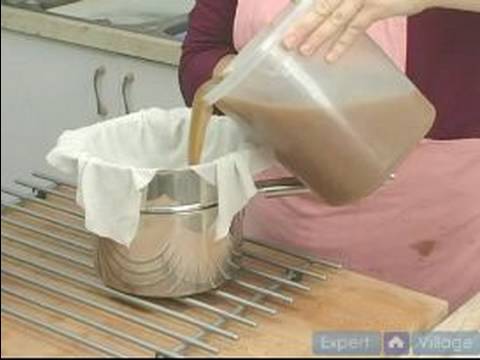 How to Make French Onion Soup : Clarify the Stock in French Onion Soup