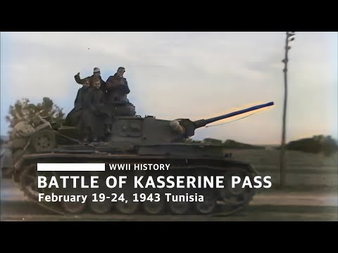 The Battle of Kasserine Pass, Erwin Rommel's DAK during the Tunisian campaign of World War II #ww2