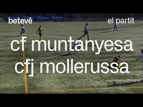 CF Muntanyesa - CFJ Mollerussa: el partit | betevé (Primera Catalana)