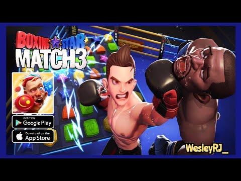 BOXING STAR - PvP MATCH 3 | GAMEPLAY, JOGO de LUTA c/ QUEBRA CABE�A, COMBINA��O (Android/IOS) GR�TIS - YouTube