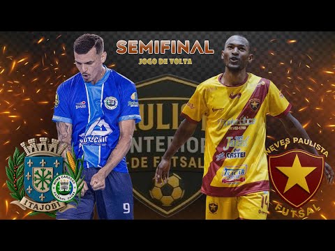 SEMIFINAL | ITAJOBI / NOVA CARDOSO x NEVES PAULISTA | TAÇA PAULISTA INTERIOR DE FUTSAL | ITAJOBÍ SP