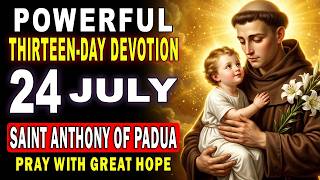 🔥 TREZENA OF MIRACLES - DAY 1 WITH ST. ANTHONY OF PADUA FOR IMPOSSIBLE CAUSES 🙏✨