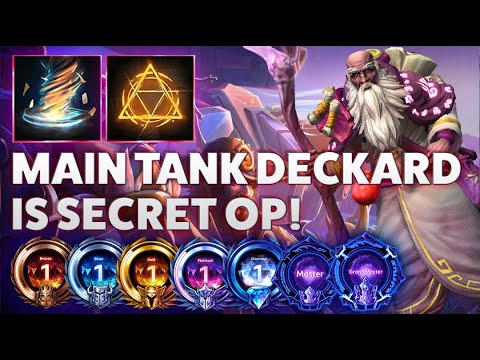 Deckard Lorenado - MAIN TANK DECKARD IS SECRET OP! - Bronze 2 Grandmaster S1 2023
