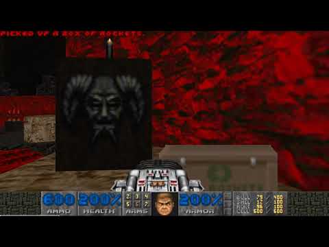 Doom II Death in Excess - Map 16 UV-MAX [TAS] in 54:34