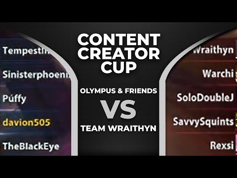 SMITE Content Creator Cup: Olympus & Friends vs Team Wraithyn