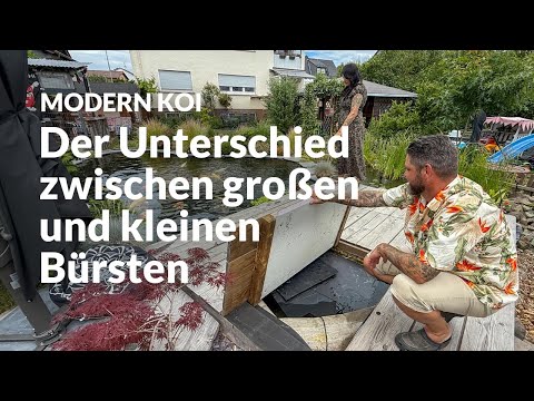 Melanie und Steffens DIY Bürstenfilter | Modern Koi Blog #7899