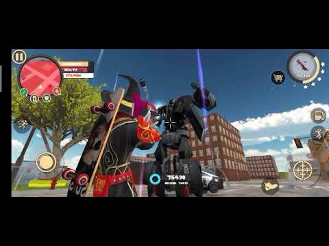 Rope hero vice town (dancing gun )