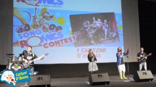 Cartoni D'Avena - I Puffi Sanno Romics Song Contest 2015