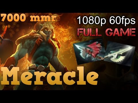 Meracle Huskar: How to play Huskar Dota 2. Full game.