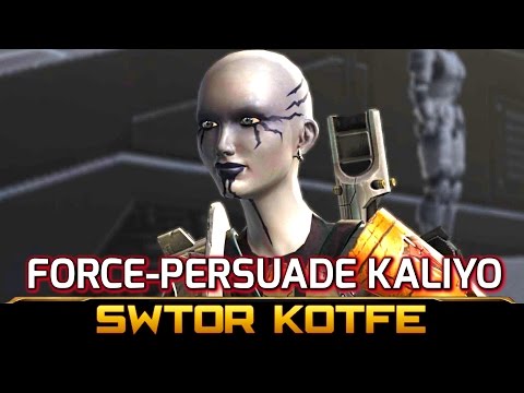 SWTOR KOTFE ► Attempt to Force-Persuade Kaliyo (Chapter 10)