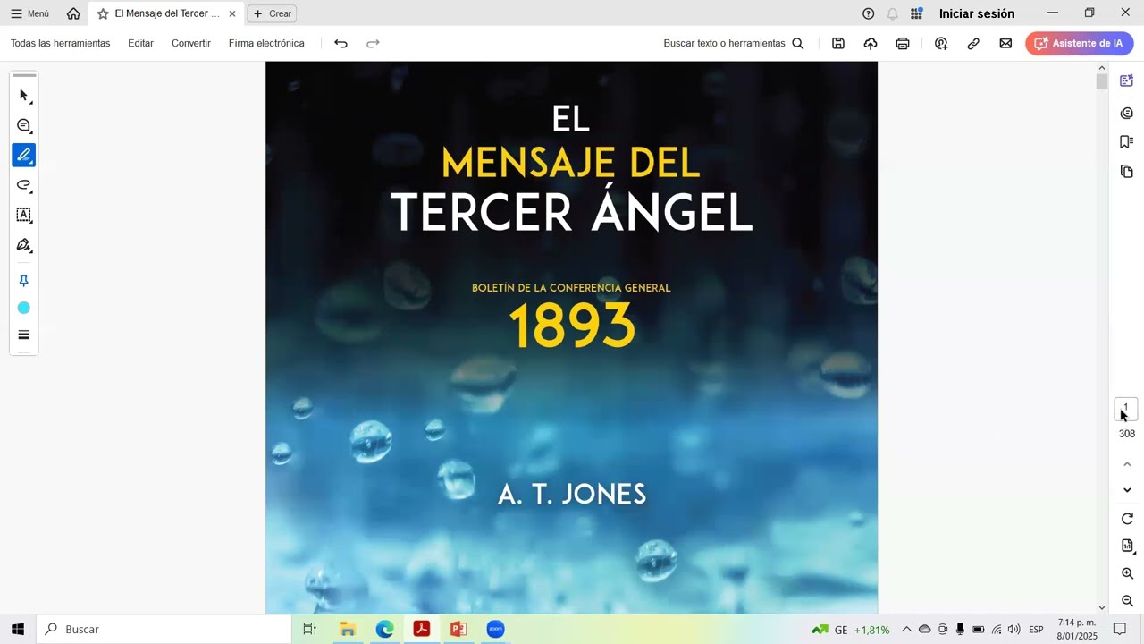 "EL MENSAJE DEL TERCER ANGEL. PARTE 5. Carlos  Gómez.