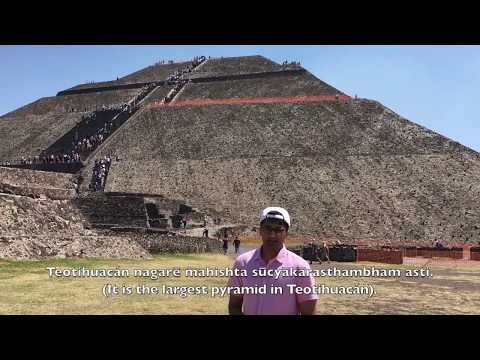 Spoken Sanskrit Series in TEOTIHUACÁN, MEXICO!