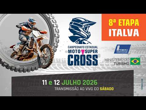 8ª ETAPA DO CAMPEONATO CARIOCA DE MOTOCROSS E SUPERCROSS (ITALVA-RJ) SÁBADO 2026