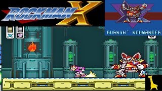 【ロックマンX アニコレ1】初見実況 ロックマンＸ #6 バーニン・ナウマンダー