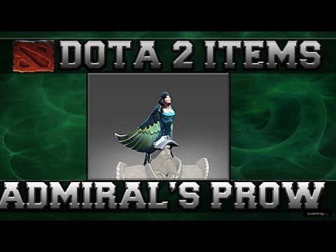 Dota 2 Items  : Kunkka -  Admiral's Prow Mythical