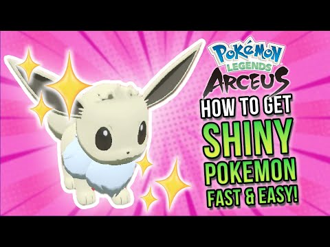 How To Get Easy & Fast Shiny Pokemon | Pokemon Legends Arceus