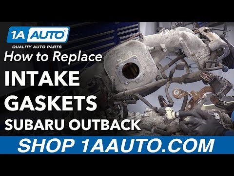 How to Replace Intake Gaskets 04-09 Subaru Outback