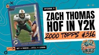 2000 Topps Zach Thomas: Not a Rookie… Still a Legend | Fin Condition
