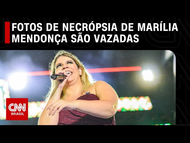 Vazam fotos da necrópsia de Marília Mendonça; saiba quais são os crimes envolvidos | LIVE CNN