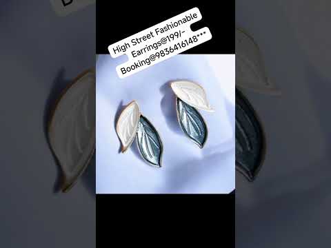 High street fashion earrings for daily wear