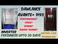 Dawlance Refrigerator 9193 Avante+ Review | Dawlance Inverter Review | Home with Noor