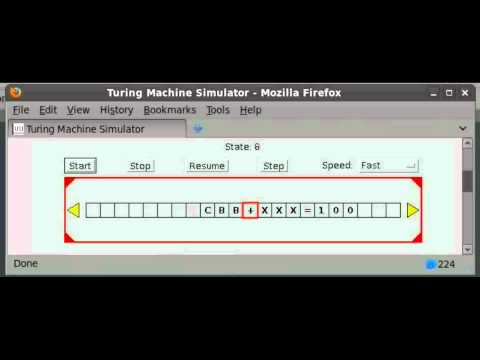 Turing Machine - Binary Sum