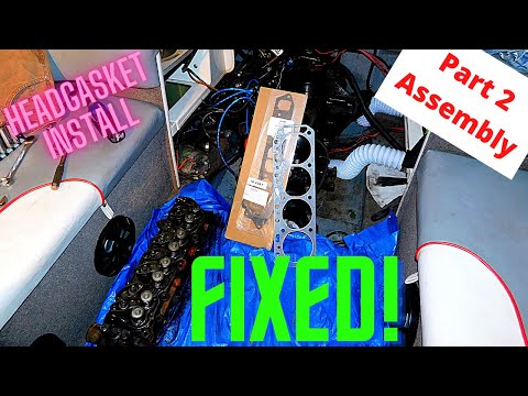 Mercruiser 3.0 Head Gasket Replacement