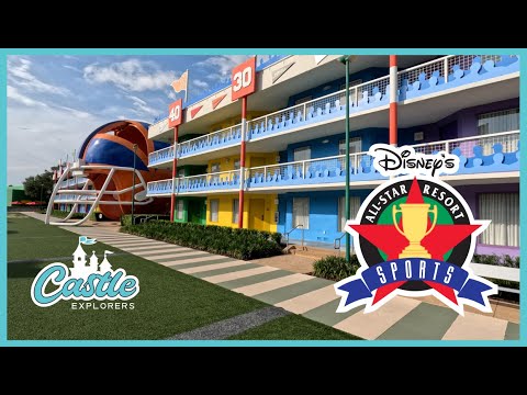 Tour completo e passo a passo do Disney's All Star Sports Resort 2023 | Walt Disney World