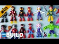 Spider Man Speed Build Spidey And His Amazing Friends Collection BLOKEES Figures Beat Build