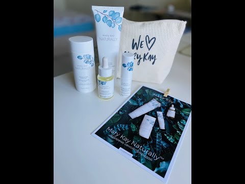 Линейка по уходу за кожей Mary Kay Naturally.Первая проба новинки!
