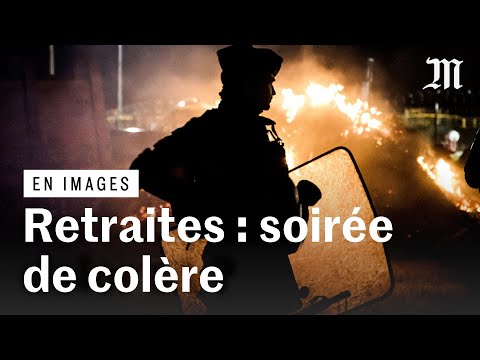Manifestations, violences policières : soirée tendue après l’adoption de la réforme des retraites