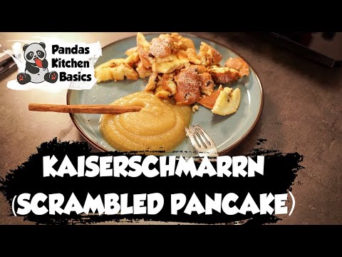 How to make fluffy "Kaiserschmarrn" or Scrambled Pancake | SIMPLE RECIPE | Pandas Kitchen Basics