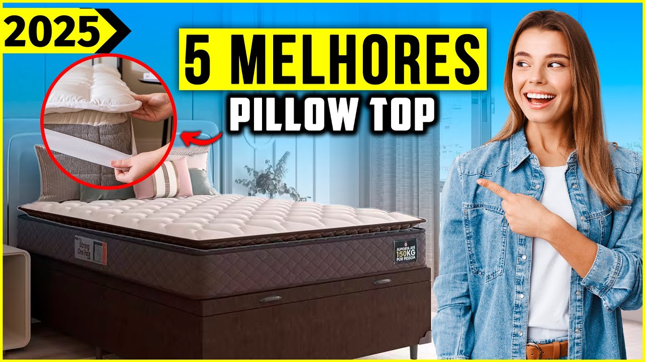 Os 5 Melhores Pillow Top Queen Em 2024!