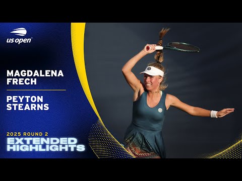 Magdalena Frech vs. Peyton Stearns Extended Highlights | 2025 US Open Round 2