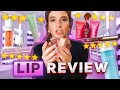 TRYING AND RATING EVERY LIP PRODUCT