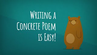 How to Write a Concrete Poem
