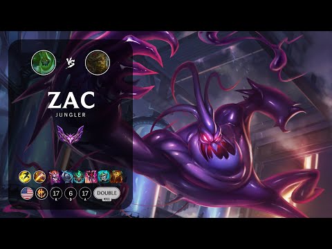 Zac Jungle vs Ivern - NA Master Patch 13.10