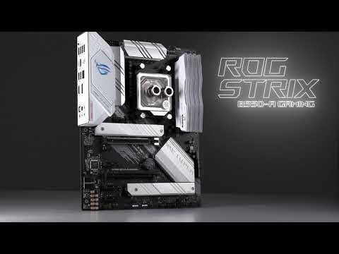 Pagrindinė plokštė ASUS ROG Strix B550-A Gaming video