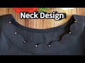 Cutwork Neck Design With Beads Cutworkneckdesign Boatneckcuttingandstitching Trendyneckdesign