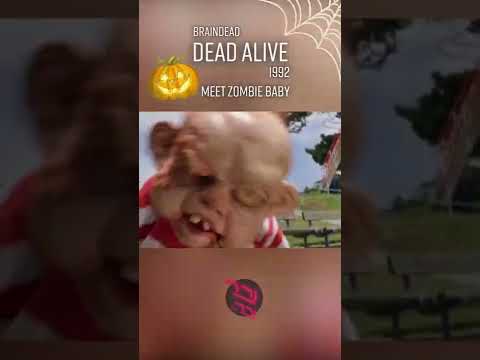 Braindead, Dead Alive 1992. Halloween night movie tips. #shorts
