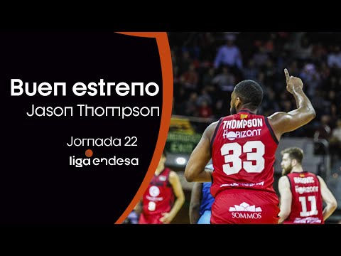 Buen estreno de Jason Thompson en Zaragoza