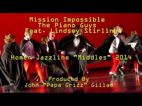 Piano Guys Mission Impossible feat. Lindsey Stirling Homer Jazzline Dancers