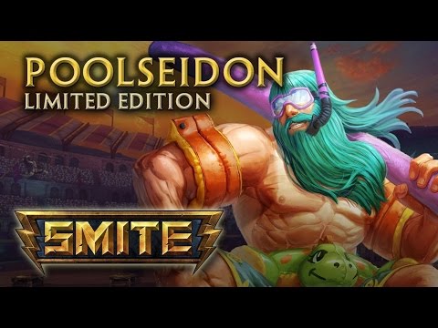 A Whackin With A Wet Noodle! (Poolseidon Smite Gameplay)