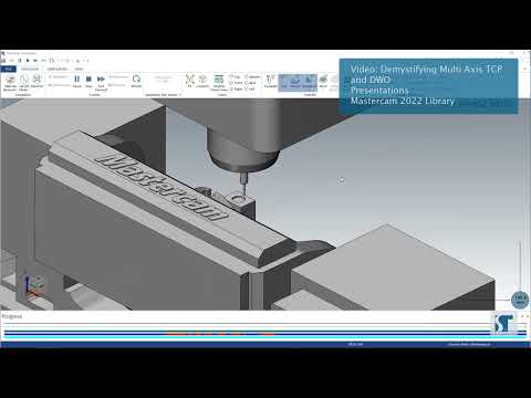 Demystifying Mastercam TCPC and DWO | #Mastercam Presentation Preview